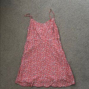 Floral Spaghetti Strap Dress